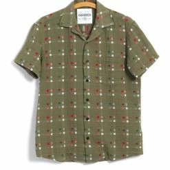 HANSEN GARMENTS JONNY | Short Sleeve Shirt | Nevada Green