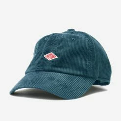 Danton Corduroy 6-Panel Cap - Blue Green