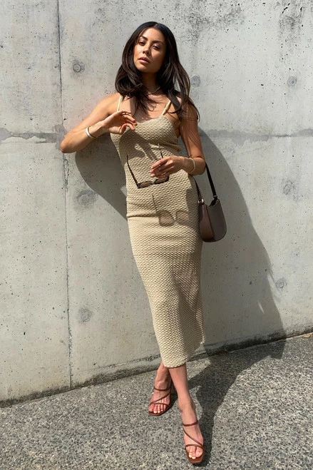 Kenzie Dress FAWN - Image 5