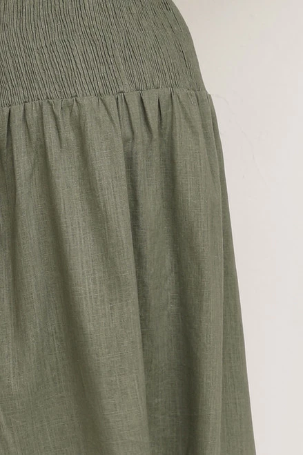 Joanne Midi Dress OLIVE - Image 11