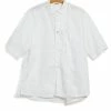 KAPITAL KATMANDU | Short Sleeve Patch Shirt | White
