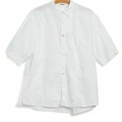 KAPITAL KATMANDU | Short Sleeve Patch Shirt | White