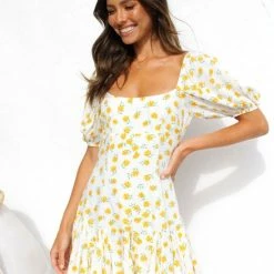 Minnie Dress YELLOW FLORAL