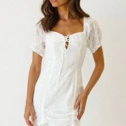 Hope Mini Dress WHITE