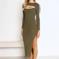 Deanna Dress KHAKI
