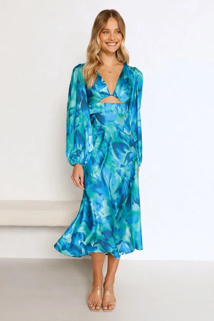 Bronti Dress BLUE MULTI