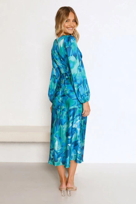 Bronti Dress BLUE MULTI - Image 5