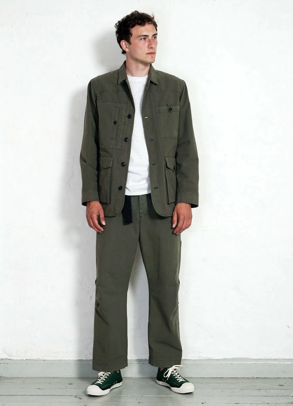 HANSEN GARMENTS ASLAK | Utility Jacket | Green - Image 2