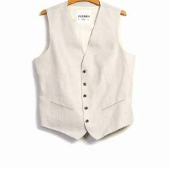 HANSEN GARMENTS DAN | Formal Suit Waistcoat | Ecru