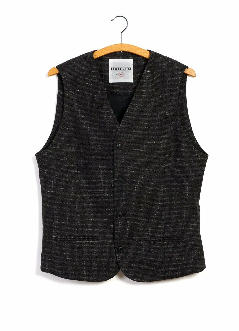 HANSEN GARMENTS DANIEL | Classic Waistcoat | Macchiato