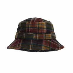 HANSEN GARMENTS EDVARD | Bucket Hat With Earflaps | Multi Col. Check
