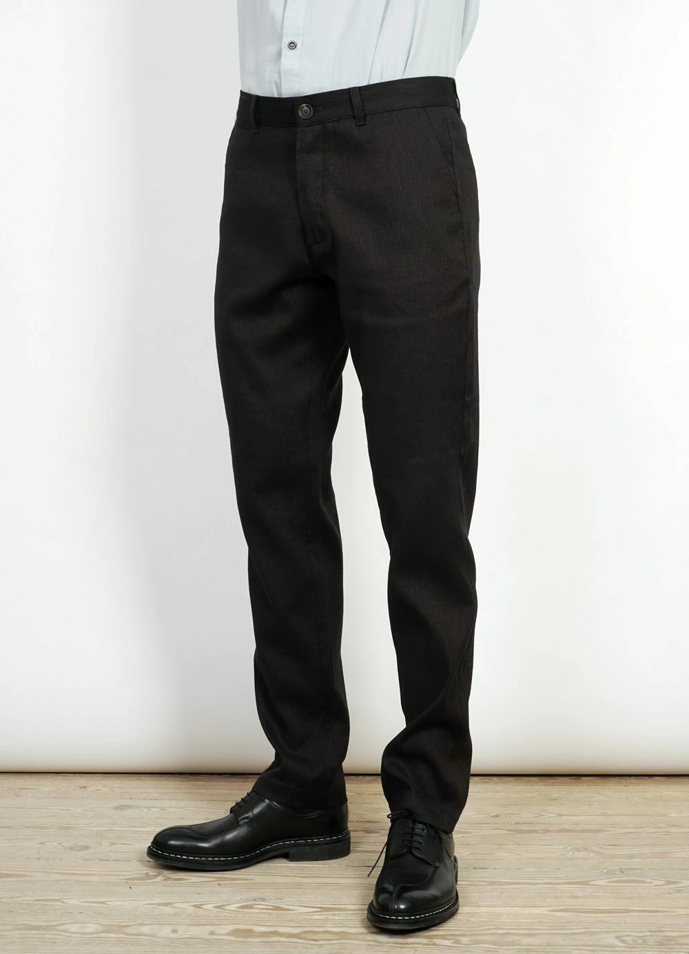 HANSEN GARMENTS FRED | Regular Fit Trousers | Coffee Melange - Image 3