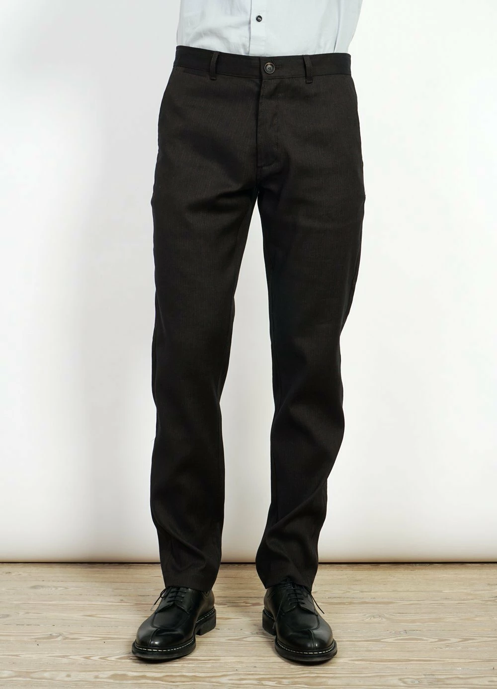 HANSEN GARMENTS FRED | Regular Fit Trousers | Coffee Melange - Image 2