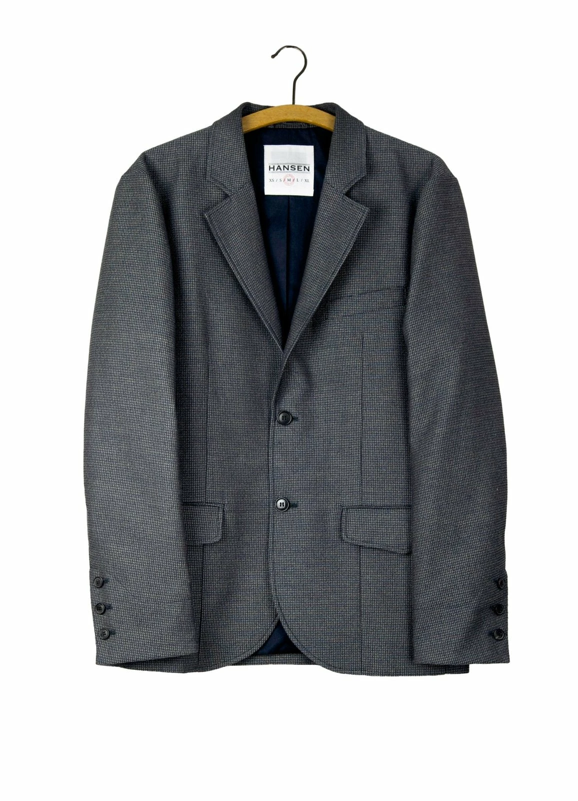 HANSEN GARMENTS FREDERIK | Casual Blazer | Indigo Grey