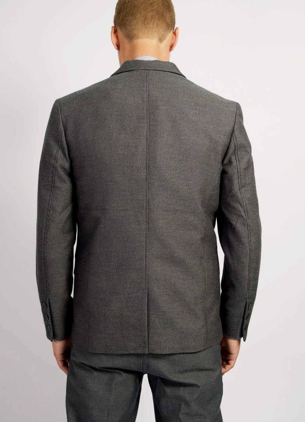 HANSEN GARMENTS FREDERIK | Casual Blazer | Indigo Grey - Image 4