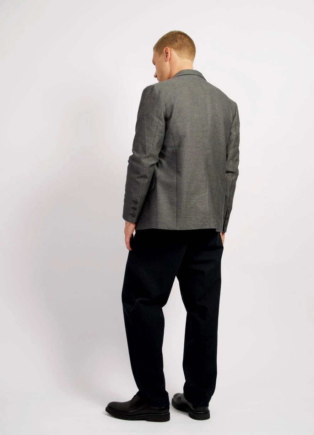 HANSEN GARMENTS FREDERIK | Casual Blazer | Indigo Grey - Image 9