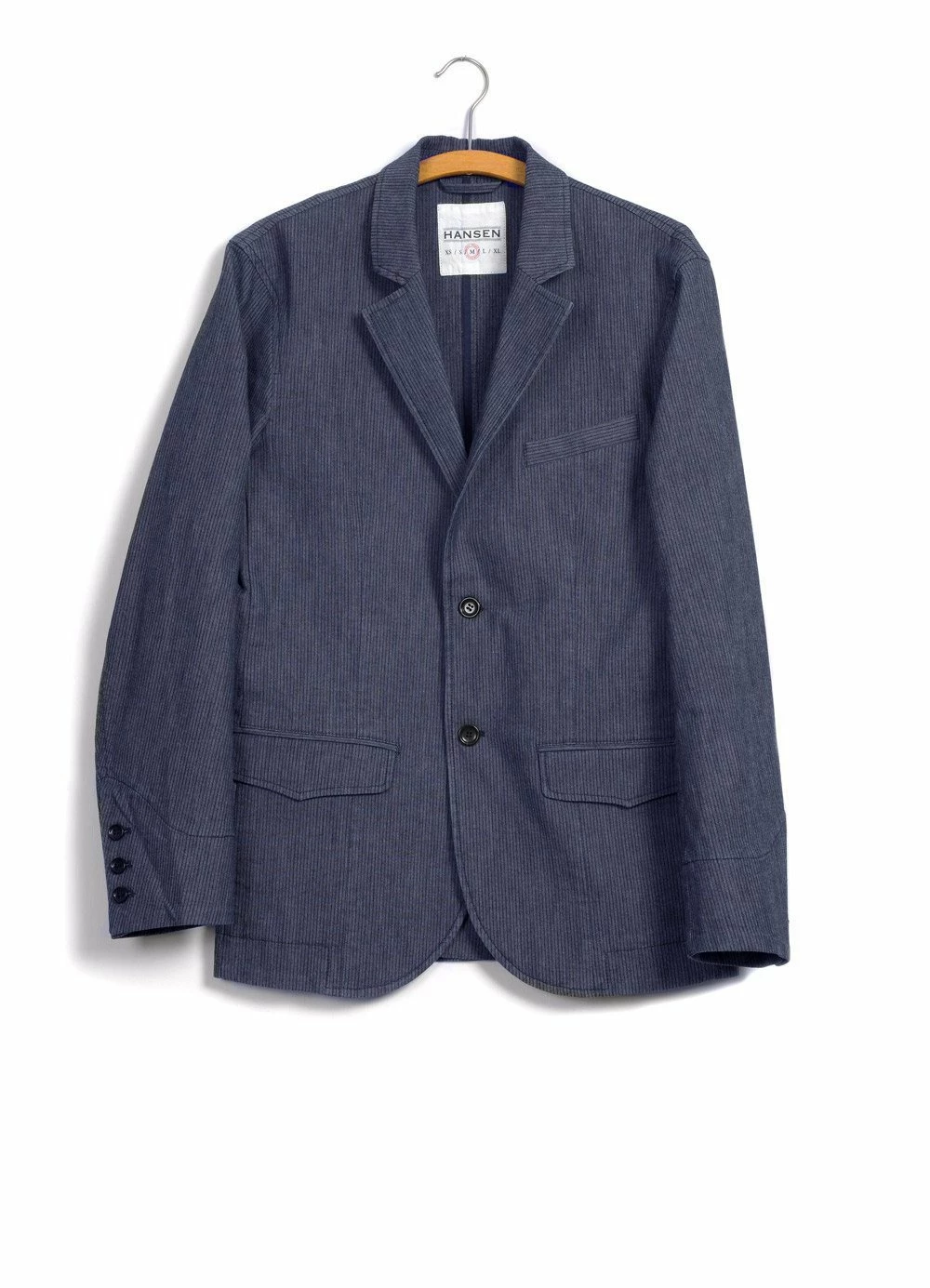 HANSEN GARMENTS FREDERIK | Casual Blazer | Indigostripe