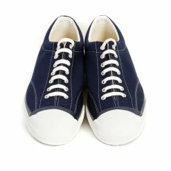 Moonstar GYM COURT | Canvas Vulcanised Sole Sneaker | Navy