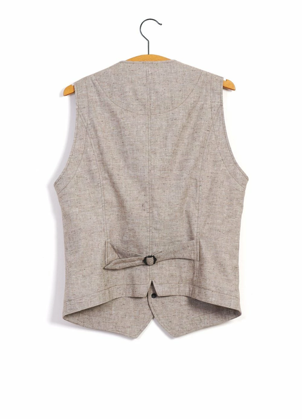 HANSEN GARMENTS HALFDAN | Classic Waistcoat | Beach - Image 6