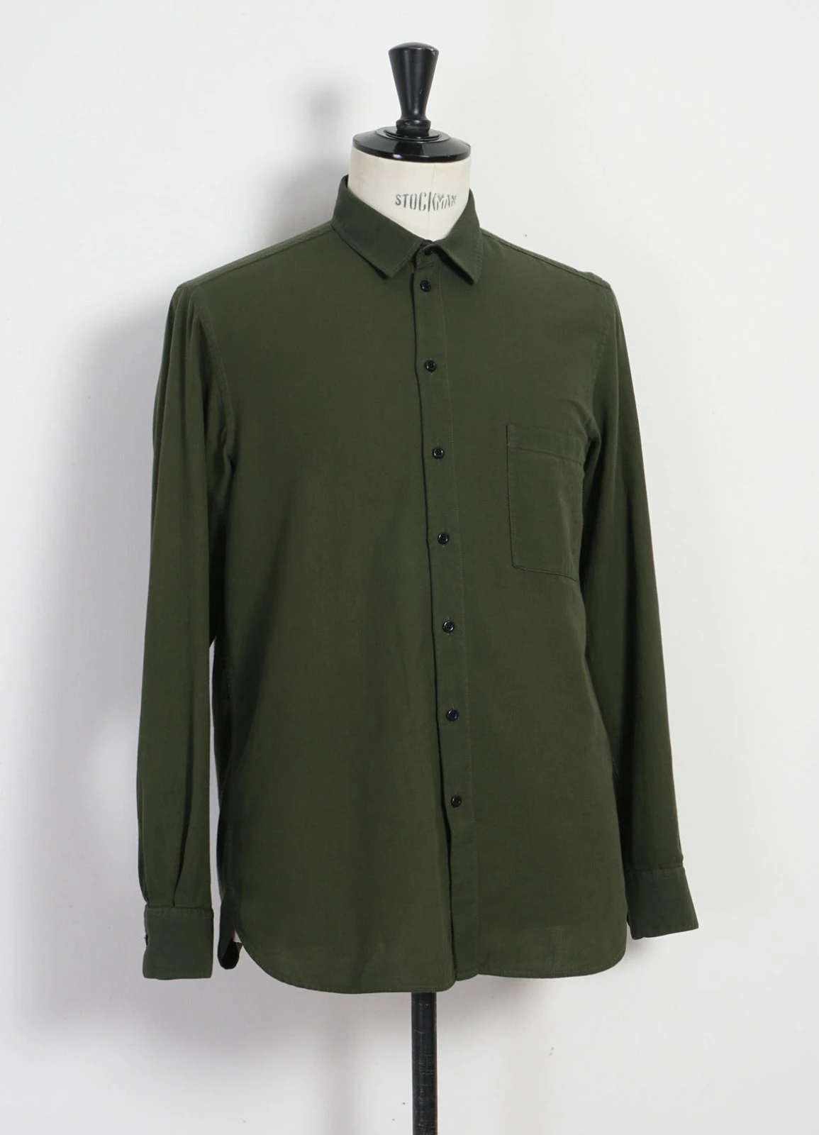 HANSEN GARMENTS HENNING | Casual Classic Shirt | August Green - Image 2