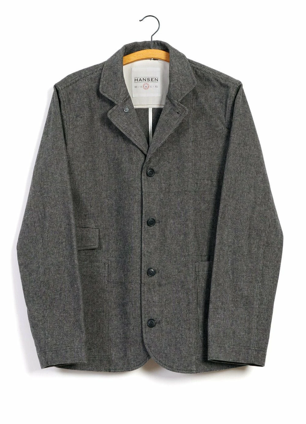 HANSEN GARMENTS JASPER | Casual Everyday Jacket Blazer | Gravel
