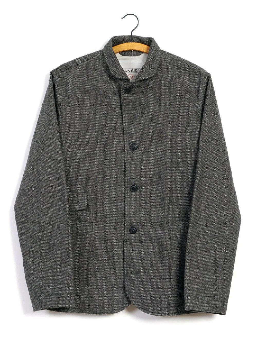 HANSEN GARMENTS JASPER | Casual Everyday Jacket Blazer | Gravel - Image 5