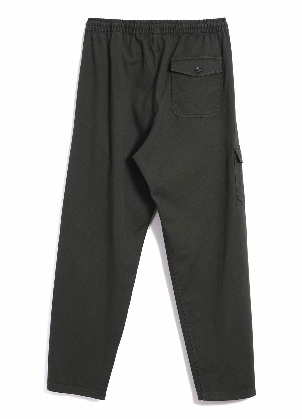 HANSEN GARMENTS JIMMY | Casual Cargo Drawstring Pants | Dark Forest - Image 4