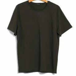 HANSEN GARMENTS JULIAN | Crew Neck T-Shirt | Woods