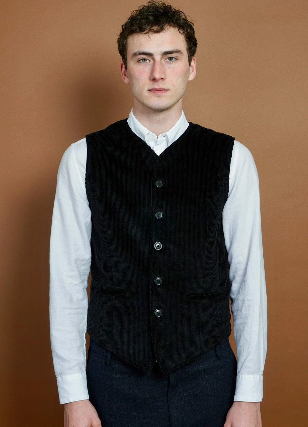 HANSEN GARMENTS KAJ | Casual Waistcoat | Black - Image 2