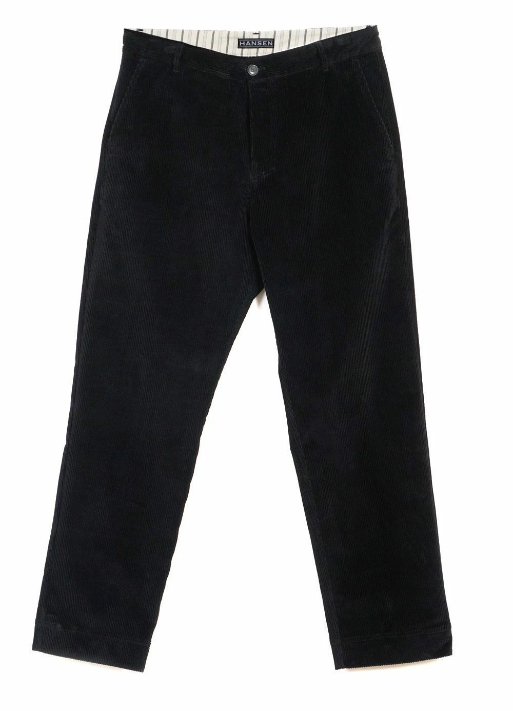 HANSEN GARMENTS KEN | Wide Cut Trousers | Black