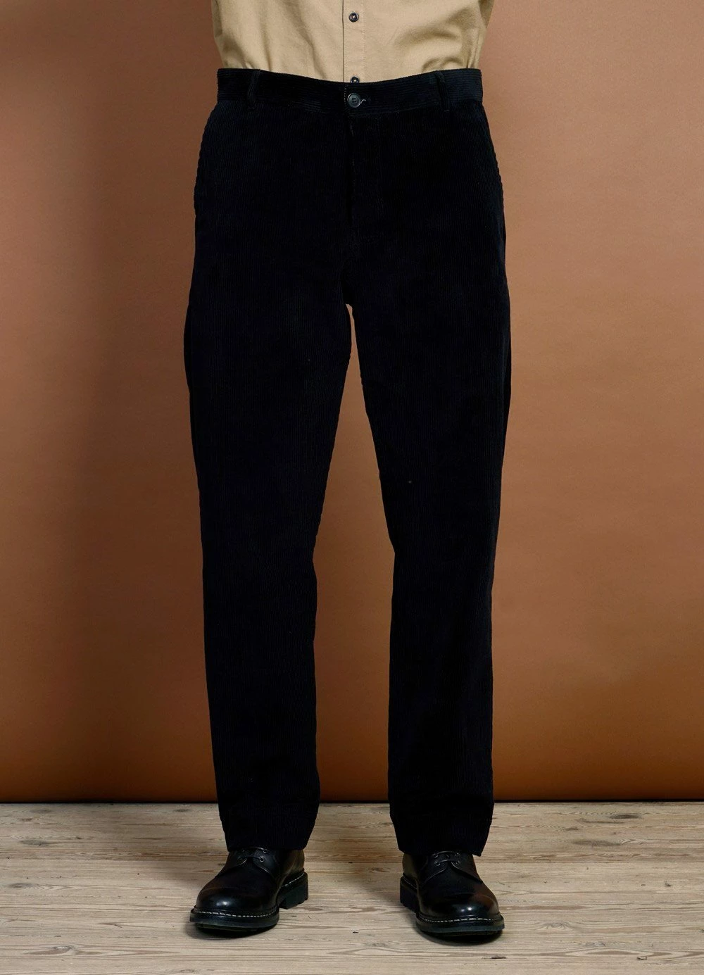 HANSEN GARMENTS KEN | Wide Cut Trousers | Black - Image 2