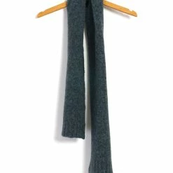 HANSEN GARMENTS LARS | Rib Stitch Scarf | Petrolium