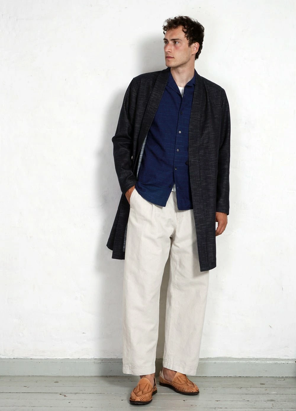 HANSEN GARMENTS MIKAEL | Denim Like Scarecrow’s Coat | True Blue - Image 7