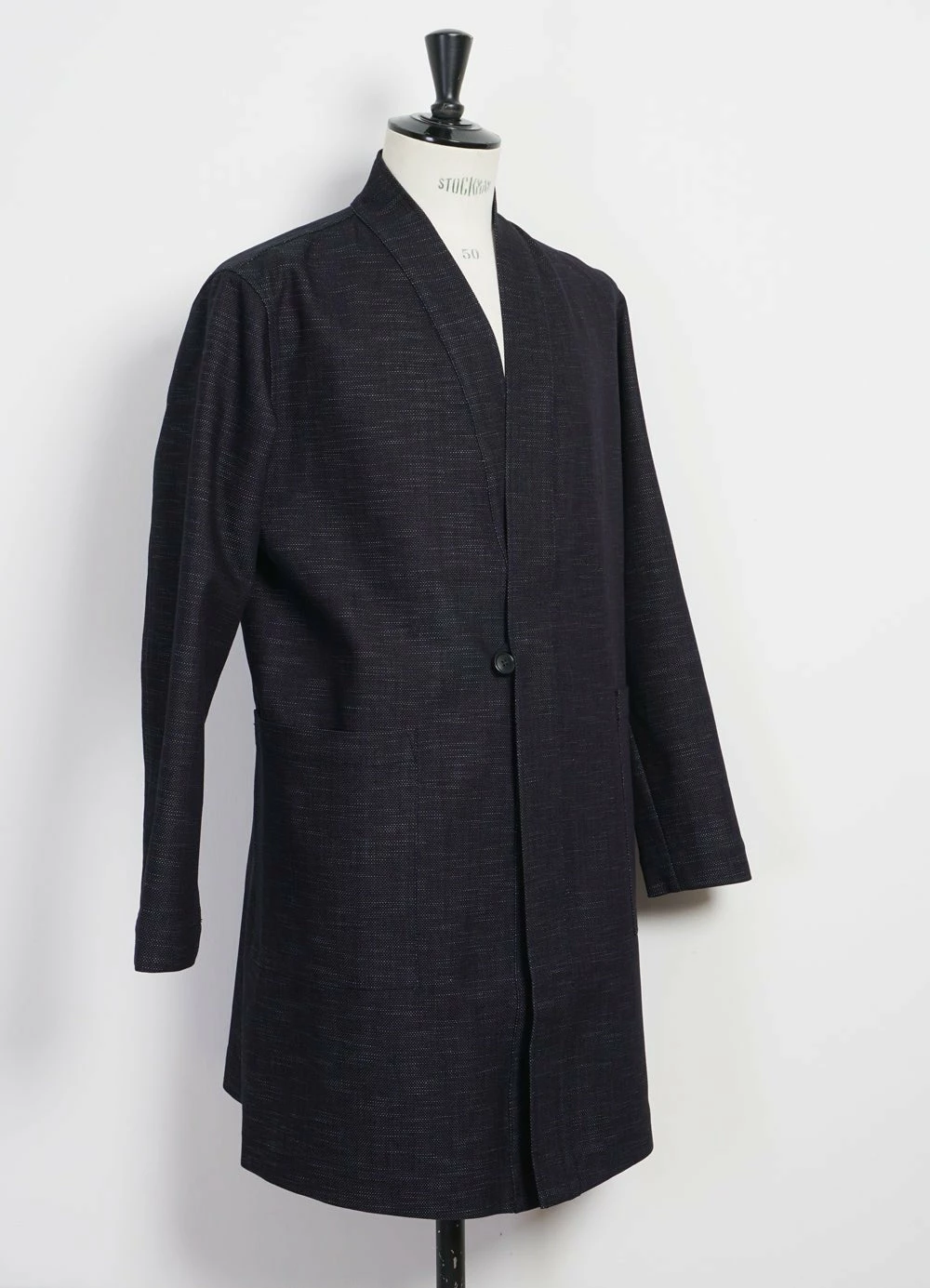 HANSEN GARMENTS MIKAEL | Denim Like Scarecrow’s Coat | True Blue - Image 3