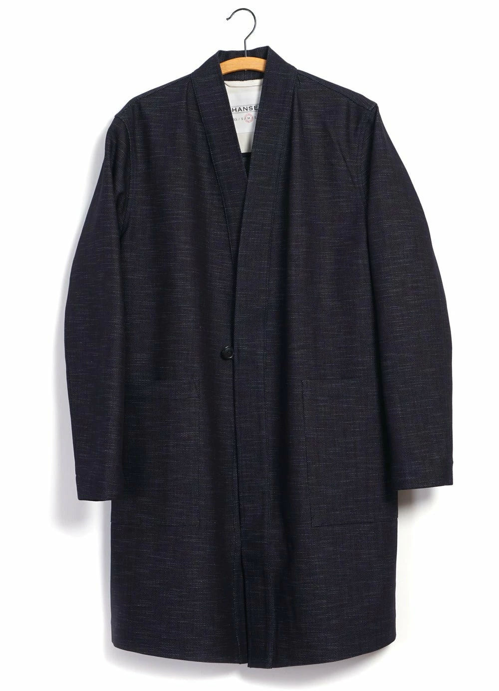 HANSEN GARMENTS MIKAEL | Denim Like Scarecrow’s Coat | True Blue