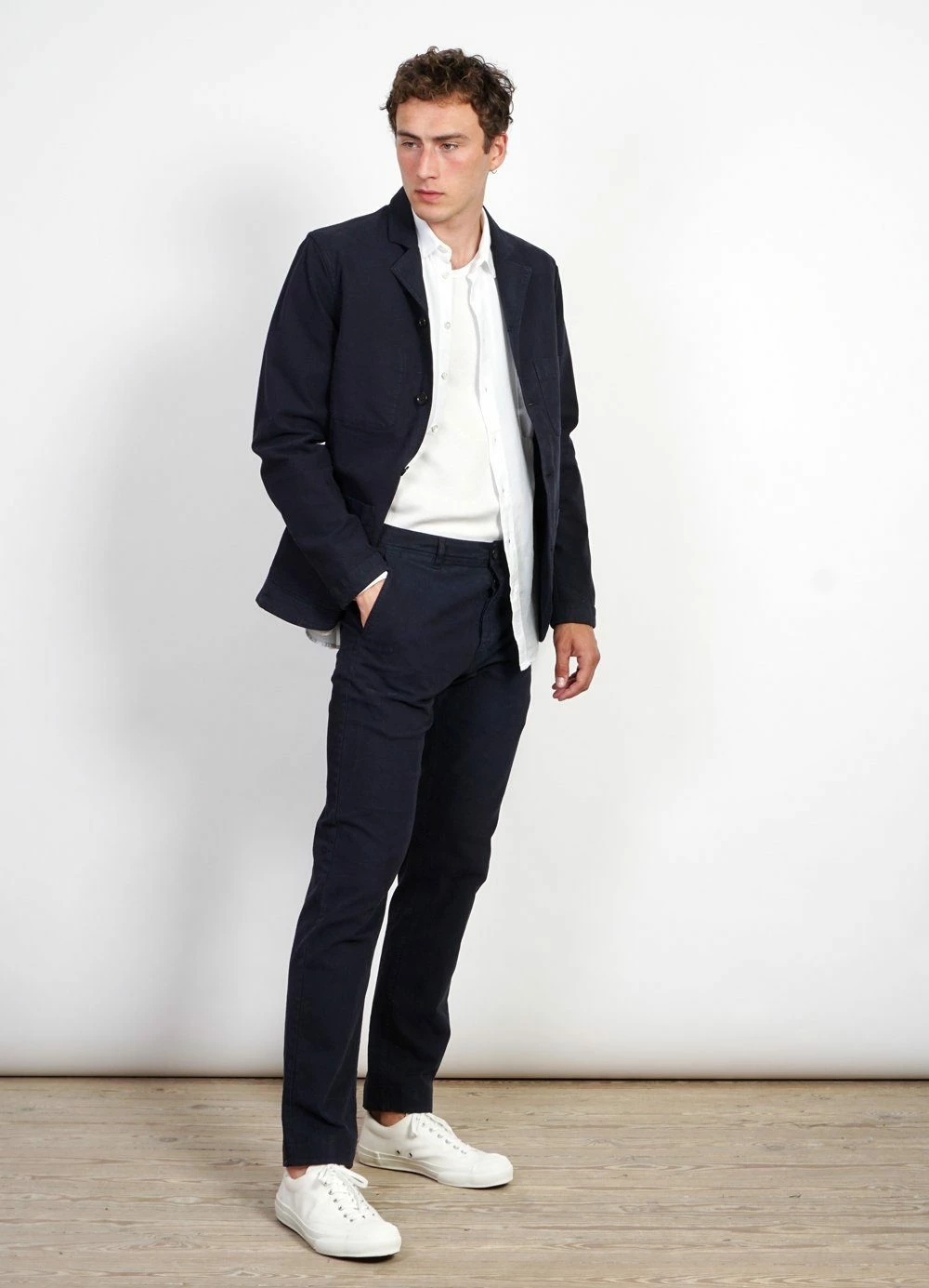 HANSEN GARMENTS NICOLAI | Informal 4-button Blazer | Northsea - Image 4