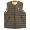 Danton NYLON TAFFETA | Padded Vest | Olive