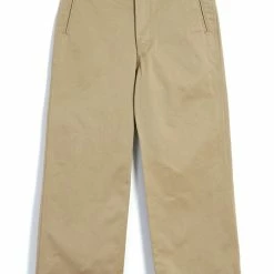 Monitaly OFFICER CHINO | Wide Fit Chino Pants | Khaki