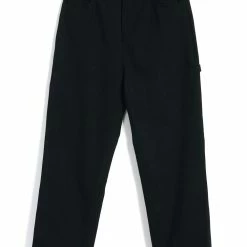 Monitaly PAINTER PANTS | 14oz Drop Crotch Denim Jeans | Black