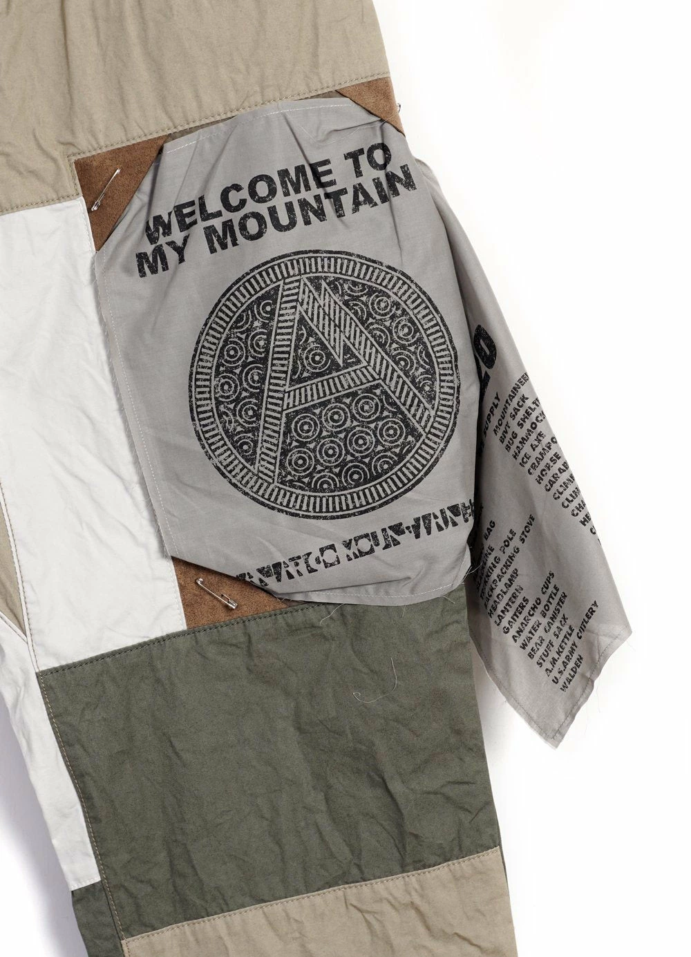 MOUNTAIN RESEARCH PATCHWORK PANTS | Beige - Image 3