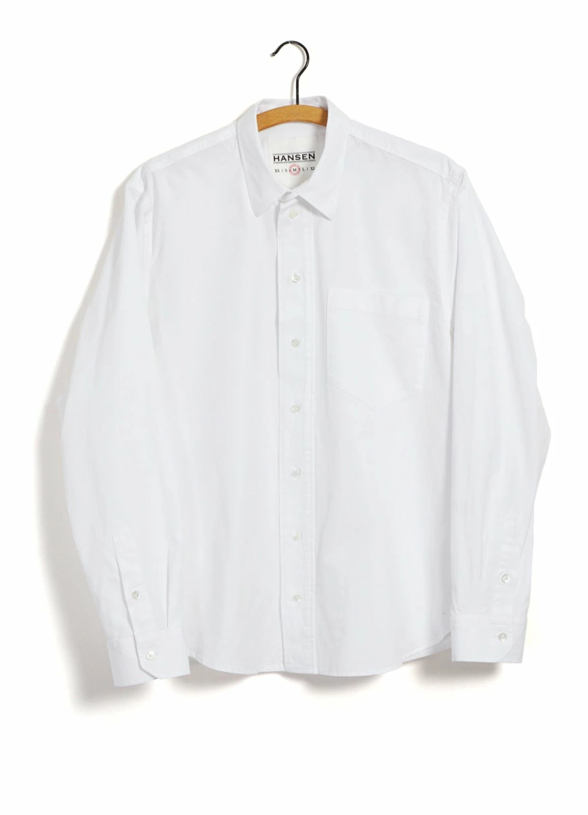 HANSEN GARMENTS RAYMOND | Relaxed Classic Shirt | White