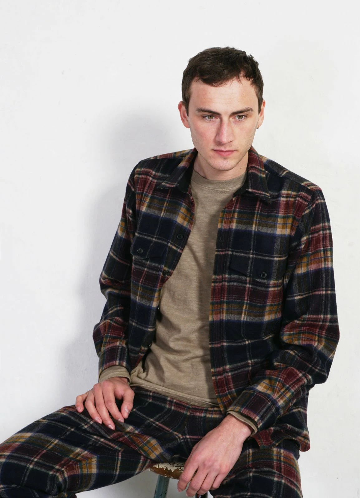 HANSEN GARMENTS RUBEN | Casual Over Shirt | Multi Colour Check - Image 8