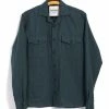 HANSEN GARMENTS STEFAN | Worker Over Shirt | Moss Green