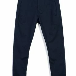 HANSEN GARMENTS SVENNING | Slim Fit Trousers | Navy