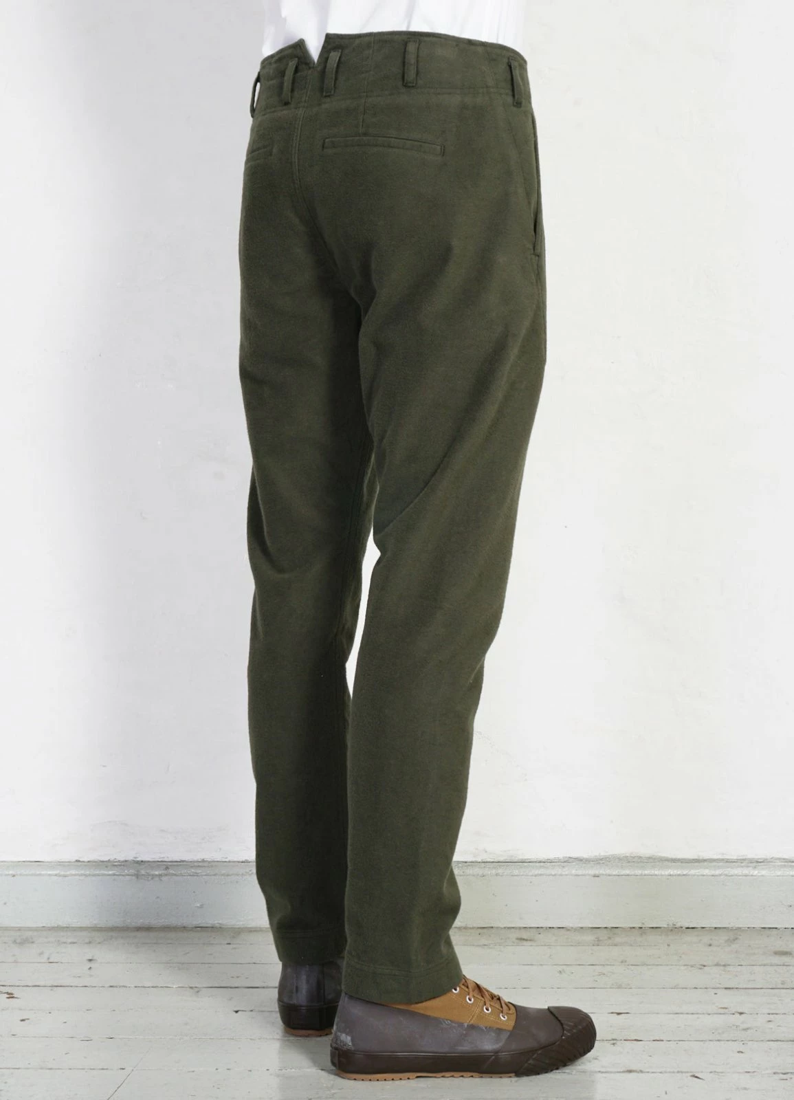 HANSEN GARMENTS SVENNING | Slim Fit Trousers | Dark Green - Image 3
