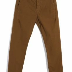 HANSEN GARMENTS SVENNING | Slim Fit Trousers | Turmeric