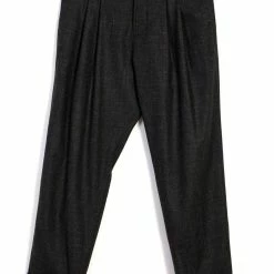 HANSEN GARMENTS SYLVESTER | Double Pleated Trousers | Macchiato