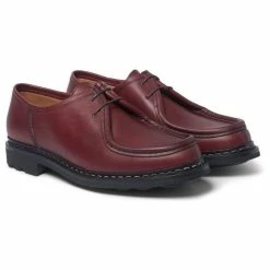 Heschung THUYA | Leather Derby Shoe | Burgundy