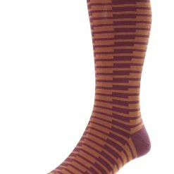 PANTHERELLA TROW | Stepped Blocks | Beetroot/Orange