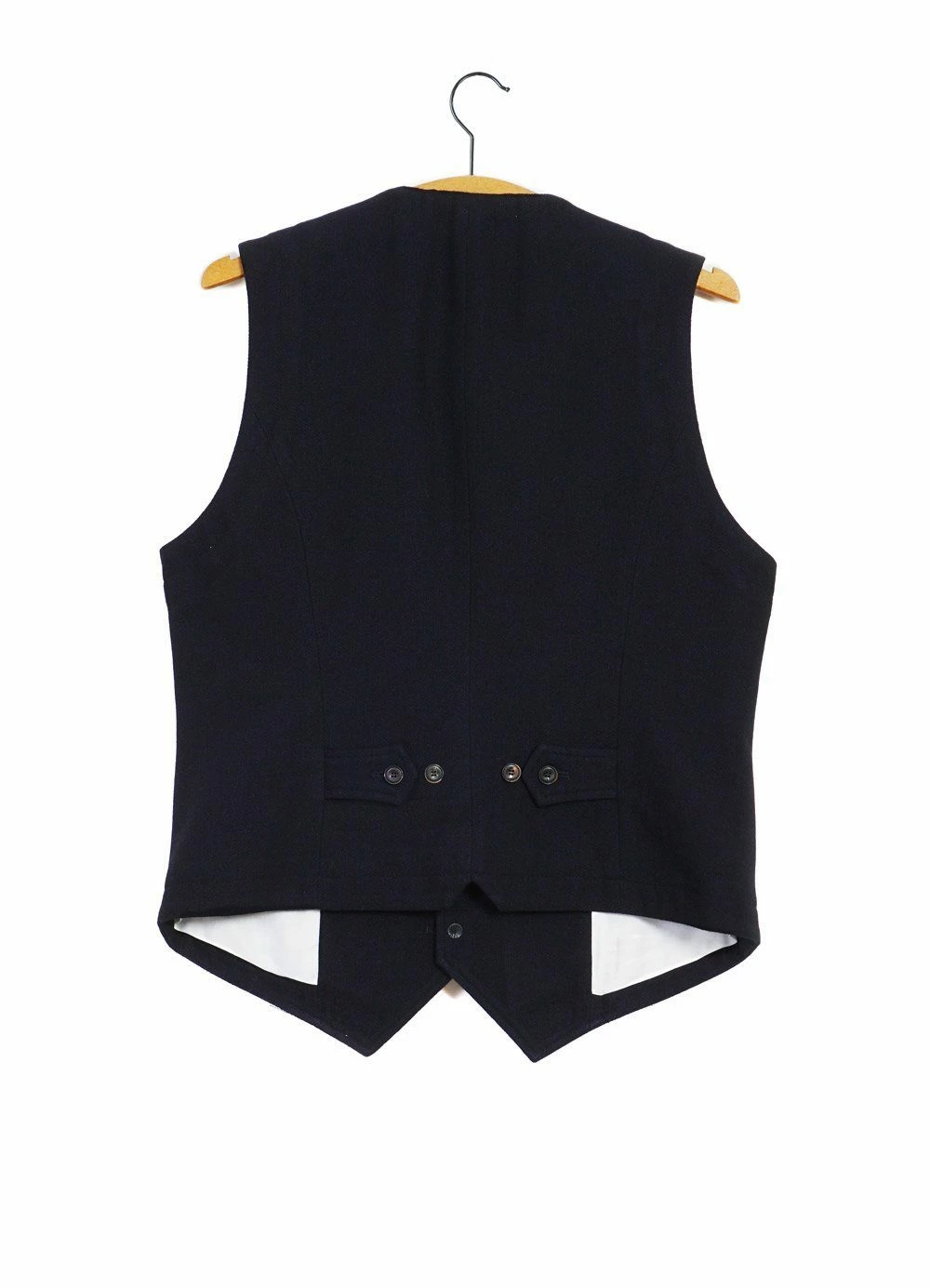 HANSEN GARMENTS WILLIAM | Lapel Waistcoat | Deep Indigo - Image 2